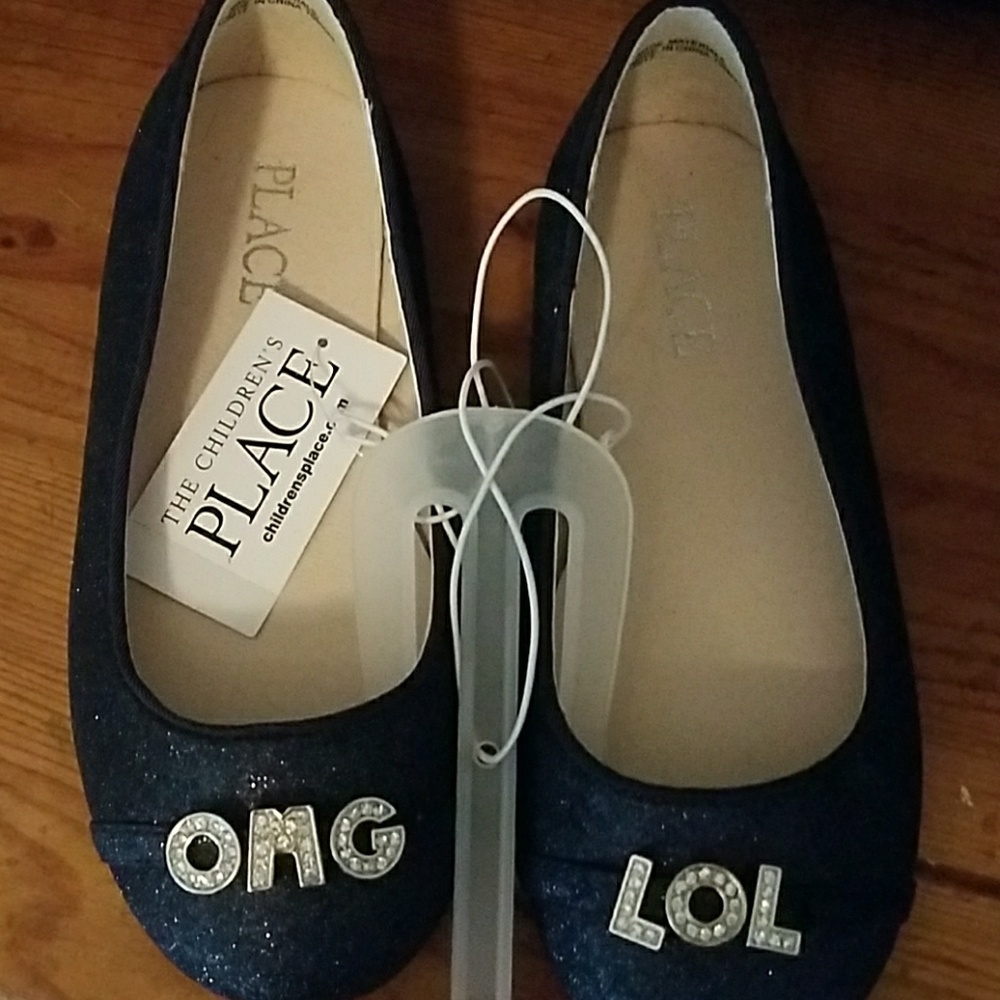 Little Girls Sparkly Shoes size 11